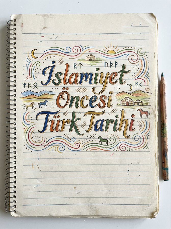 Tarih video dersi bölüm kapağı: İslamiyet Öncesi Türk Tarihi